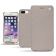 Housse cuir Apple iPhone 7 Plus - Taupe innocent