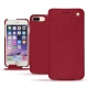 Housse cuir Apple iPhone 7 Plus - Rouge passion