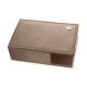 Business card holder - Griffe 1 - Taupe vintage ( Pantone 7530C ) 