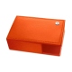 Boite de rangement pour cartes de visite - Griffe 1 - Orange fluo