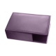Boite de rangement pour cartes de visite - Griffe 1 - Lilas PU