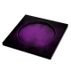 스퀘어 코스터 - x6 - Griffe 1 - Violet Patine