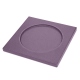 Square Coasters - x6 - Griffe 1 - Lilas PU