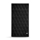 Bill folder - 24 x 12 cm - Ebène - Couture ( Sleek P C12 - Black ) 