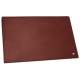Leather folding desk blotter - Passion vintage ( Glutton - Red ) 
