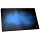Leather folding desk blotter - Bleu Patine