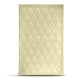 Porte factures - 20 x 12 cm - Beige - Couture ( Nappa - Pantone #ceb888 ) 