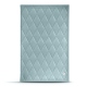 Portafatture - 20 x 12 cm - Bleu ciel - Couture ( Nappa - Pantone 277C ) 