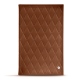 Porta-faturas - 20 x 12 cm - Marron - Couture ( Nappa - Pantone 1615C ) 