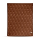 Funda para documentos de hotel - Griffe 1 - Marron - Couture ( Nappa - Pantone 1615C ) 