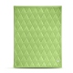 Hotel document folder - Griffe 1 - Vert olive - Couture ( Nappa - Pantone 578U ) 