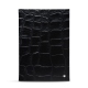 Room service menu holder A5 - Griffe 1 - Crocodile nero