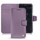 Funda de piel Wiko Wim - Lilas ( Nappa - Pantone 2645U ) 