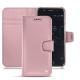 Wiko Wim leather case - Rose ( Nappa - Pantone 2365C ) 