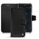 Wiko Wim leather case - Ebène ( Sleek P C12 - Black ) 