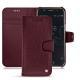 Custodia in pelle Wiko Wim - Lie de vin ( Pantone 5115C ) 