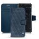 Funda de piel Wiko Wim - Jean vintage - Couture