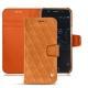 Funda de piel Wiko Wim - Mandarine vintage - Couture