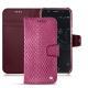 Wiko Wim leather case - Serpent ciclamino