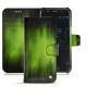 Funda de piel Wiko Wim - Vert Patine