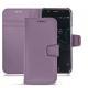 Wiko Wim leather case - Lilas PU