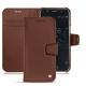 Wiko Wim leather case - Marron délicat