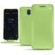 Housse cuir Wiko Wim - Vert olive ( Nappa - Pantone 578U ) 