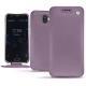 Housse cuir Wiko Wim - Lilas ( Nappa - Pantone 2645U ) 