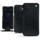 Custodia in pelle Wiko Wim - Dark vintage ( Roughtcut - Black#5256 ) 