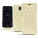 Funda de piel Wiko Wim - Ivoire - Couture ( Sleek P C12 - White ) 
