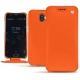 Wiko Wim leather case - Orange fluo