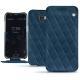 Funda de piel Wiko Wim - Blu mediterran - Couture