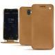 Wiko Wim leather case - Castan esparciate