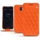 가죽 커버 Wiko Wim - Orange fluo - Couture
