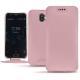 Housse cuir Wiko Wim - Rose PU