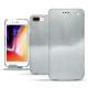 Custodia in pelle Apple iPhone 8 Plus - Platinium ( Pantone 877C ) 