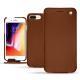 Custodia in pelle Apple iPhone 8 Plus - Marron ( Nappa - Pantone 1615C ) 