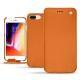 Lederschutzhülle Apple iPhone 8 Plus - Orange ( Nappa - Pantone 1495U ) 