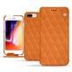硬质真皮保护套 Apple iPhone 8 Plus - Orange - Couture ( Nappa - Pantone 1495U ) 