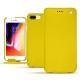 Funda de piel Apple iPhone 8 Plus - Jaune fluo