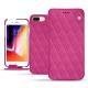 Apple iPhone 8 Plus leather case - Rose BB - Couture