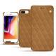 Custodia in pelle Apple iPhone 8 Plus - Castan esparciate - Couture