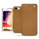 Capa em pele Apple iPhone 8 Plus - Castan esparciate