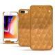 Custodia in pelle Apple iPhone 8 Plus - Or Maïa - Couture