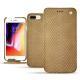 Funda de piel Apple iPhone 8 Plus - Serpent sabbia