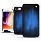 Apple iPhone 8 Plus leather case - Bleu Patine