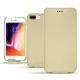 Custodia in pelle Apple iPhone 8 Plus - Beige PU