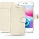 Funda de piel Apple iPhone 8 Plus - Blanc (  Nappa - White ) 