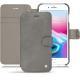 Custodia in pelle Apple iPhone 8 Plus - Acier vintage ( Pantone 403C ) 