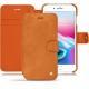 Funda de piel Apple iPhone 8 Plus - Mandarine vintage ( Pantone 165C ) 